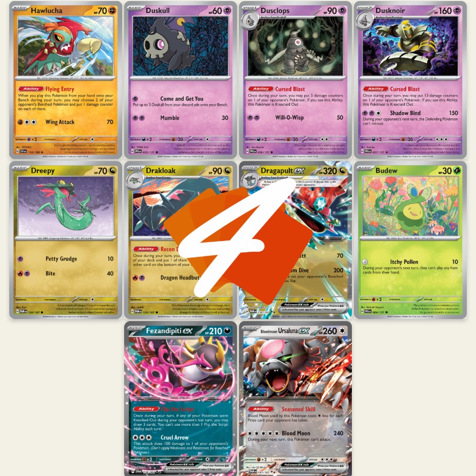 UPGRADE your Dragapult ex League Battle Deck with Dusknoir! - (Pokemon TCG Deck List + Matches)